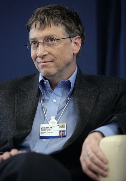 Gates: 500 milhões atrás de Slim. (Fórum Econômico Mundial/Divulgação)