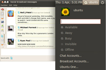 Ubuntu. Muito mais social.