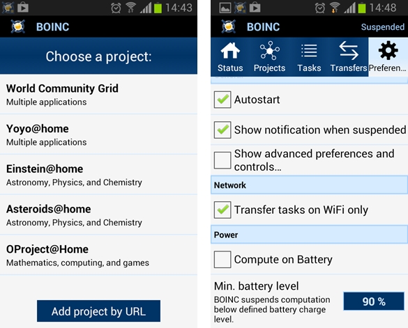 BOINC for Android