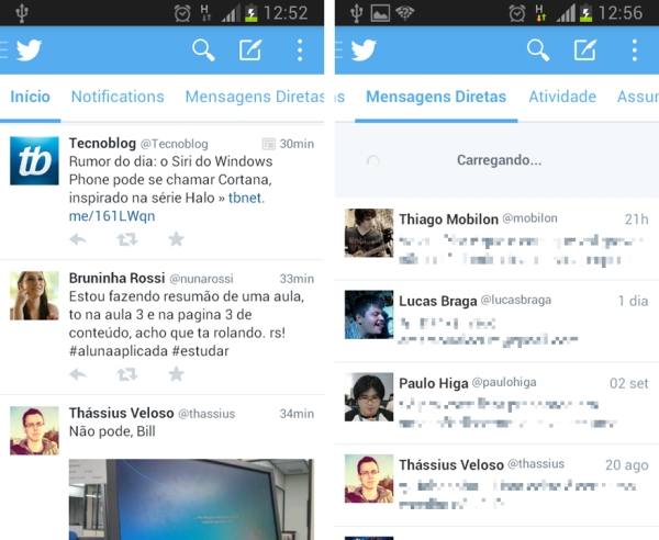 Twitter 5.0 beta para Android