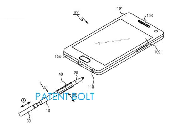Patente: S Pen expansiva