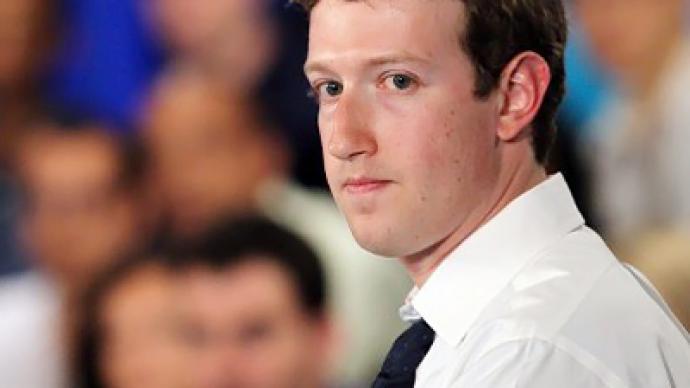 Mark Zuckerberg, o criador da maior rede social do mundo, bolado