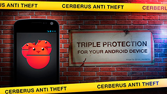 Cerberus impede que o ladrão desligue seu Android enquanto a tela estiver bloqueada
