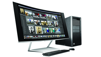 HP renova linha de monitores curvos e lança modelos com 4K e 5K de resolução