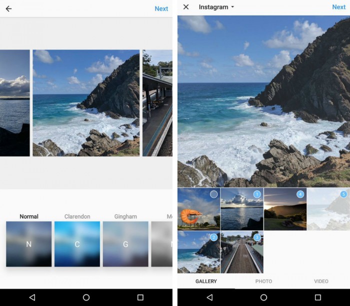 Instagram testa envio de múltiplas fotos de uma vez só