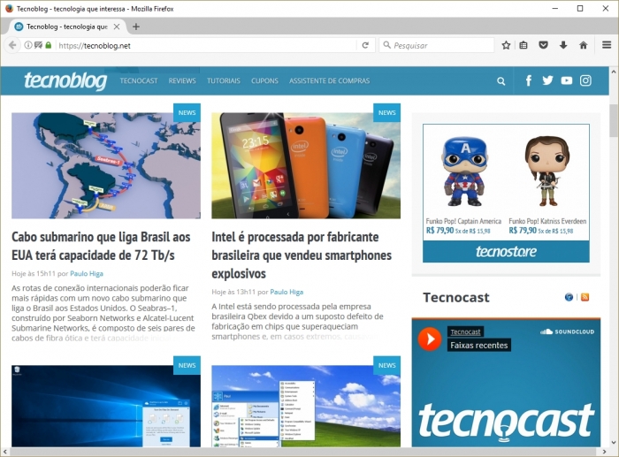 Firefox - Tecnoblog