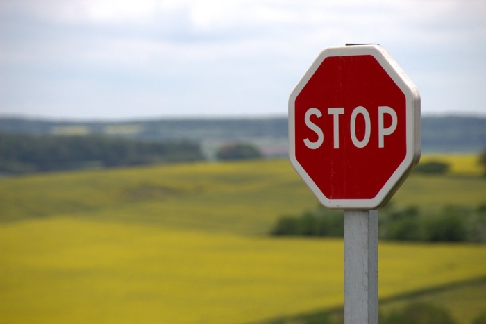 Stop (Crédito: Pixabay)