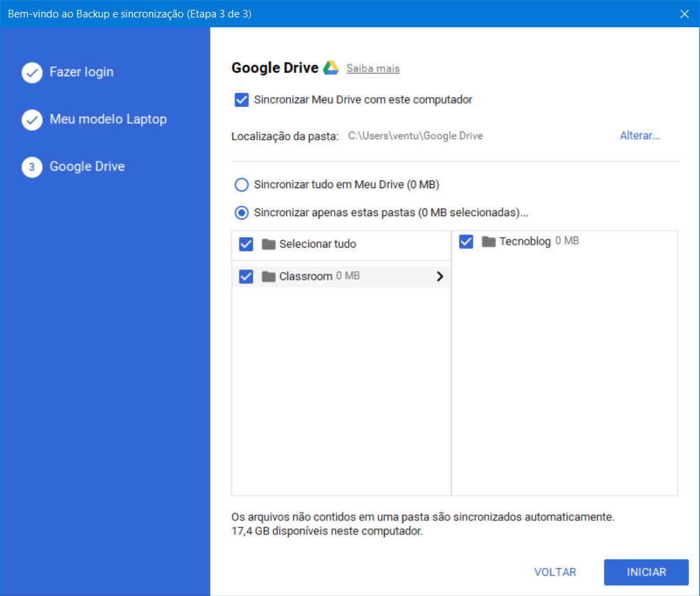 google-backup-sincronizacao-4 Cópias de segurança com o Google Drive