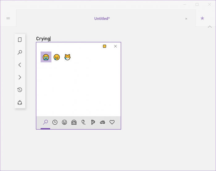 Nova função no Fall Creators Update traz um novo painel de emoji rápido e prático