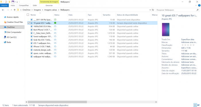 OneDrive Files On-Demand é a volta do OneDrive Placeholders presente no Windows 8.1