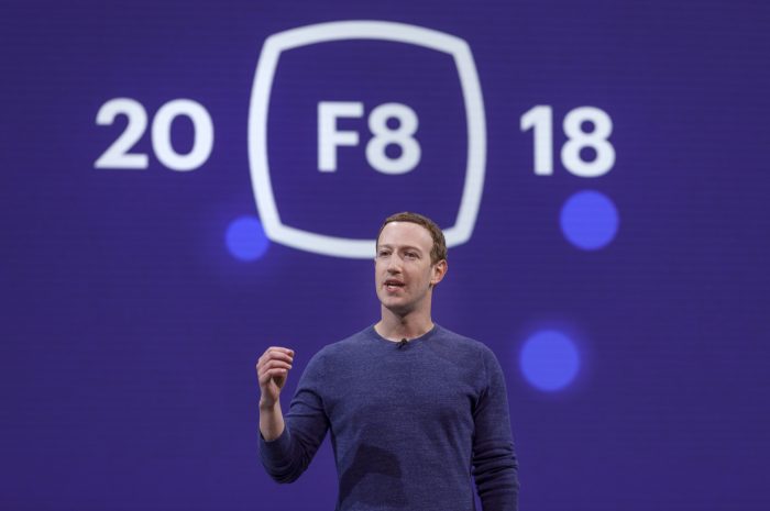 Mark Zuckerberg di F8 2018