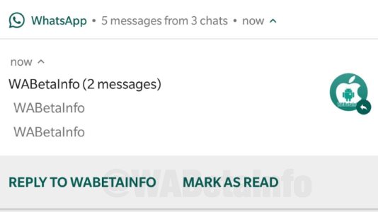 WhatsApp prepara atalho “marcar como lida” nas notificações do Android