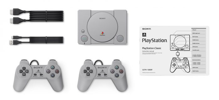 Sony anuncia Playstation Classic, uma versão mini do PS1