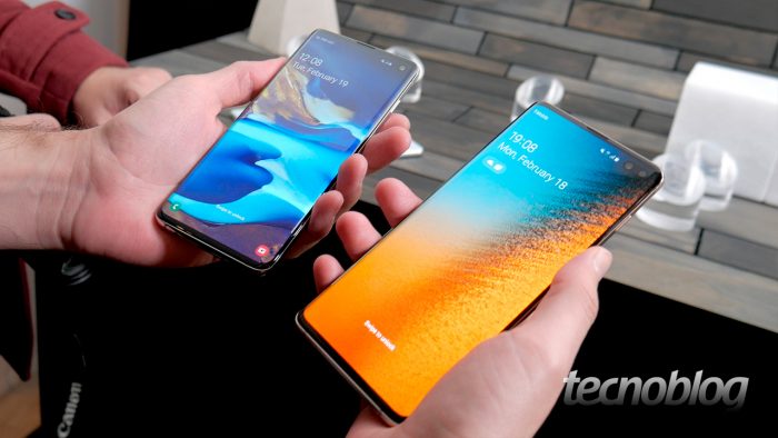 Samsung Galaxy S10 e S10+ (Imagem: Paulo Higa/Tecnoblog)
