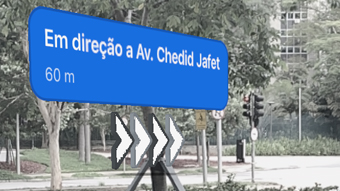 Testamos o modo de realidade aumentada do Google Maps no Brasil