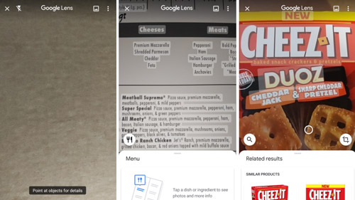Google Lens libera sugestões em cardápios e tradução de placas