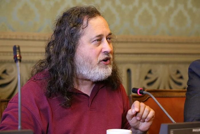 Richard Stallman (image: TechCrunch)