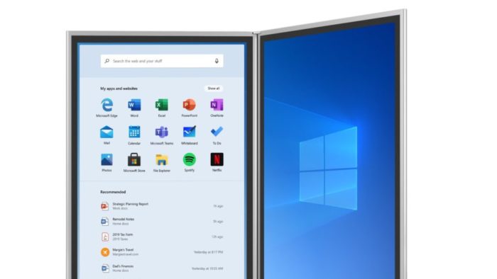 Windows 10X (Imagem: divulgação/Microsoft)