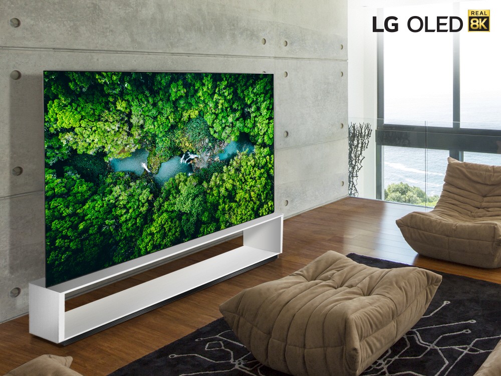 LG anuncia oito novas TVs 8K com Alexa e Google Assistente