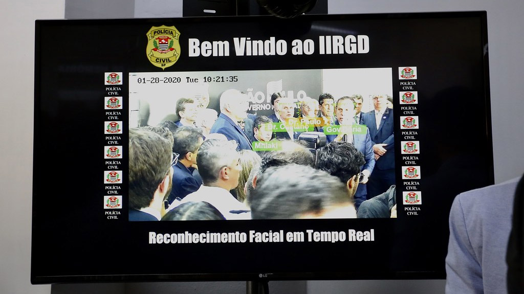 Reconhecimento facial da Polícia Civil de SP (Imagem: Divulgação/Governo de SP)