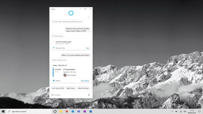Microsoft quer transformar Cortana em ferramenta de produtividade