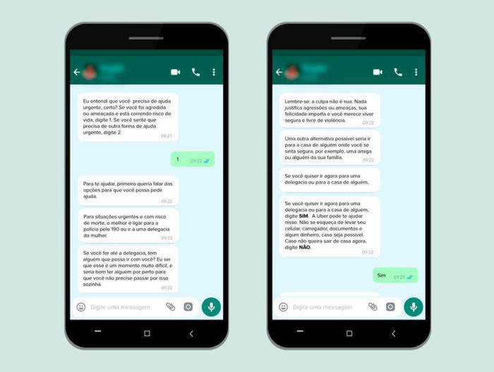 Uber cria bot de WhatsApp para ajudar mulheres vítimas de violência miniatura