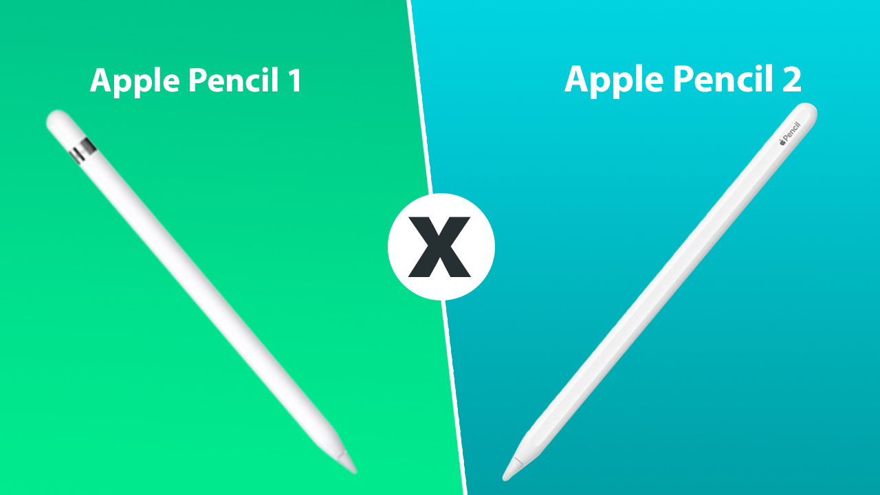 O que muda da Apple Pencil 1 para a Apple Pencil 2?