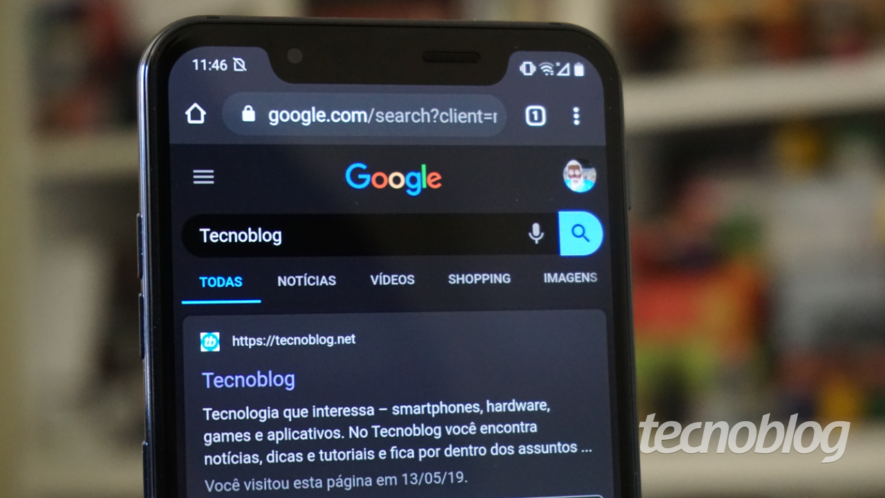 Google testa modo noturno em busca na web pelo Android
