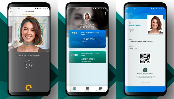 تتوفر CPF Digital و CNH في تطبيق جديد لأجهزة Android و iPhone 1