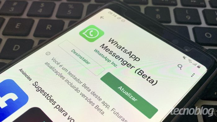 WhatsApp Beta (Foto: Bruno Gall De Blasi/Tecnoblog)