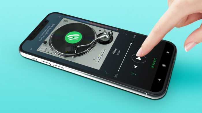 Spotify no <a href='https://meuspy.com/tag/Espione-celulares'>celular</a> (Imagem: Unsplash)