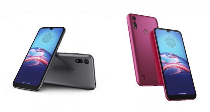 Motorola Moto E6S ganha novas opções de cores: cinza titanium e pink (Foto: Divulgação/Motorola)