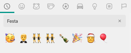 search whatsapp emojis
