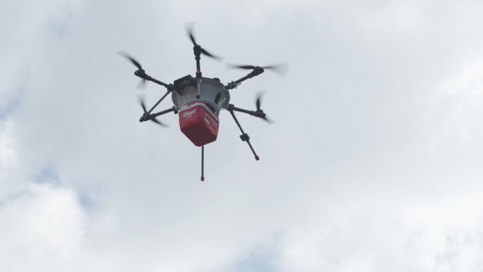 drone ifood entrega