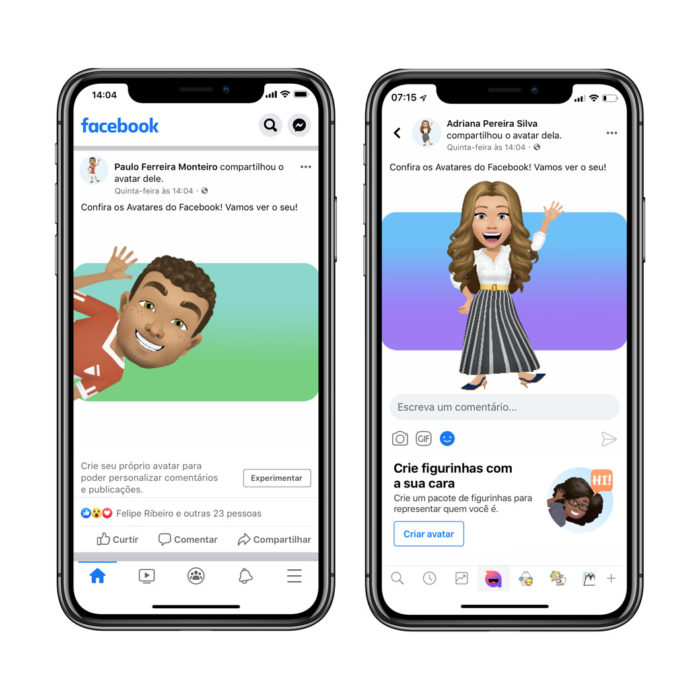 Facebook lança avatares customizáveis no Brasil; aprenda a fazer o seu!