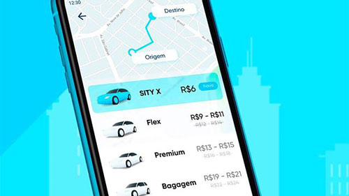 Sity, rival da Uber, oferece viagens de até 10 km por R$ 6