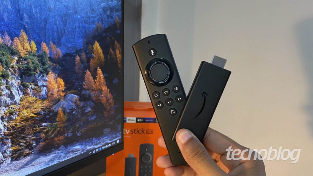 Amazon Fire TV Stick Lite (Image: Darlan Helder / Tecnoblog)