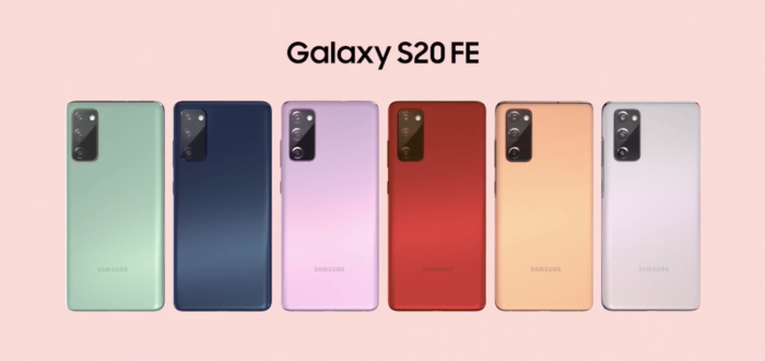 Colors of the Samsung Galaxy S20 FE (Image: Press Release / Samsung)