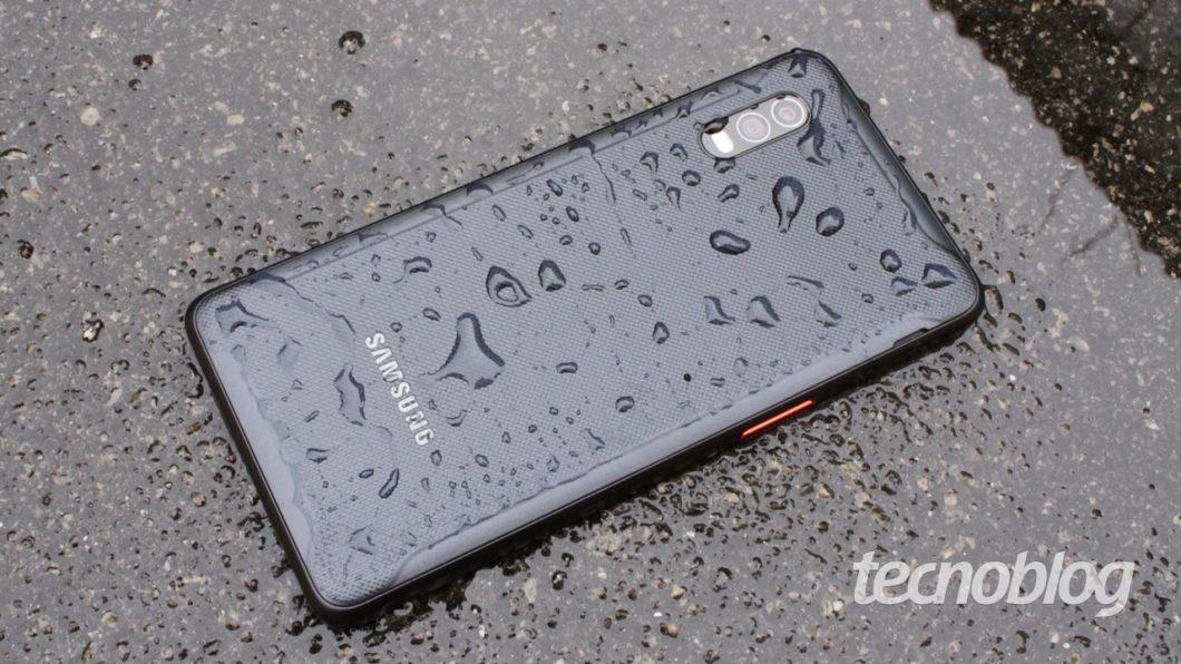 Samsung Galaxy XCover Pro (image: Emerson Alecrim / Tecnoblog)
