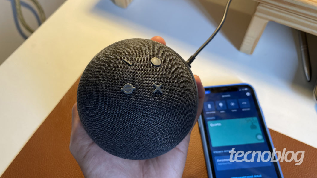 Amazon Echo Dot (4th generation) (Image: Darlan Helder / Tecnoblog)