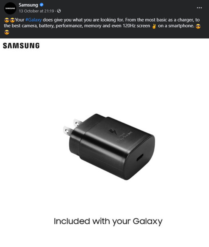 A Samsung contribui indiretamente com a Apple (Imagem: Reprodução / Facebook)