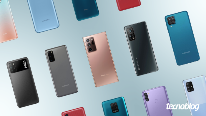 Xiaomi e Samsung lançaram, praticamente, um celular por semana em 2020 (Imagem: Vitor Pádua/Tecnoblog)