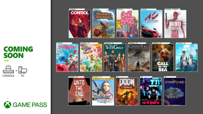 December Game Pass has Control and more games (Image: Microsoft / Disclosure)