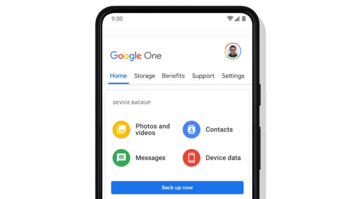 Google One no <a href='https://meuspy.com/tag/Espiao-para-Android-gratis'>Android</a> (Imagem: Reprodução/YouTube)