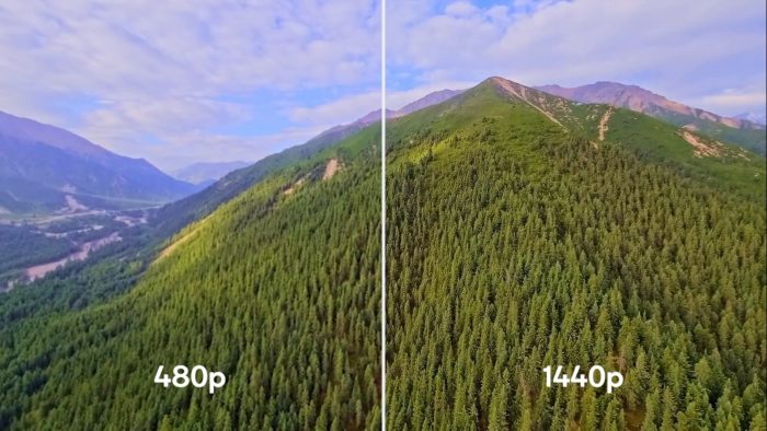 Qualcomm Snapdragon 888 5G in video upscaling (Image: Press Release / Qualcomm)