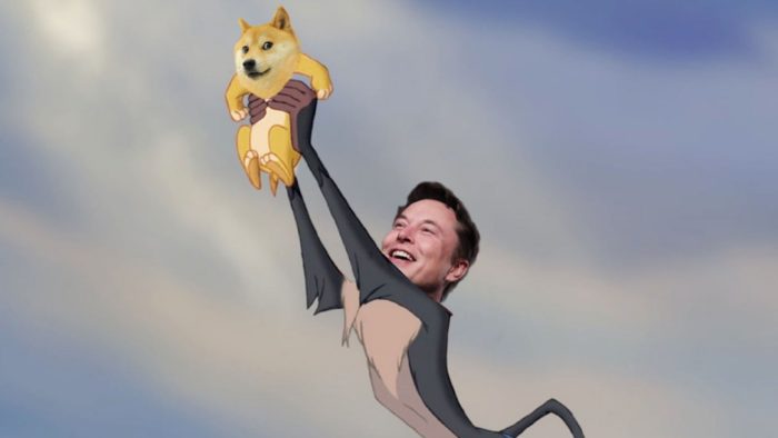 Meme posted by Elon Musk on Twitter about DOGE (Image: reproduction)