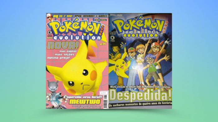 Revistas Pokémon Club Evolution (Imagem: Reprodução/Editora Conrad)