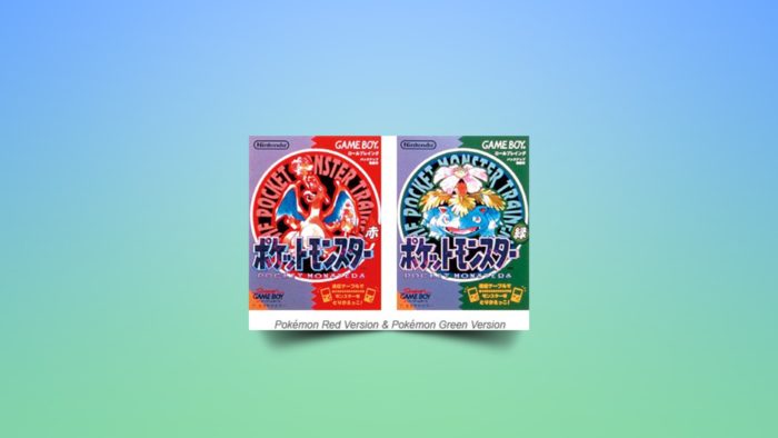 Pokémon Red and Green covers (Image: Press Release / Nintendo)