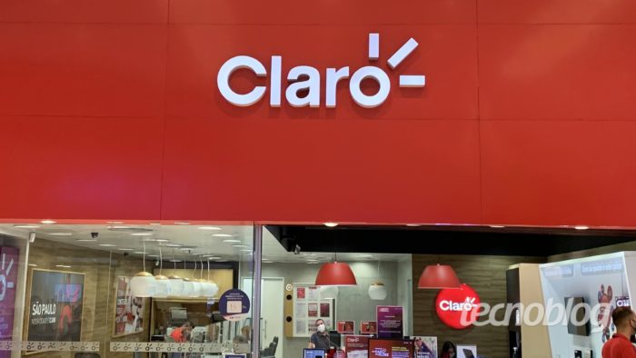 Claro store in São Paulo (Image: Felipe Ventura / Tecnoblog)