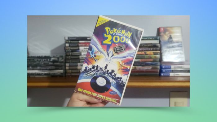 Cassete de Pokémon O Filme: 2000 (Imagem: Guilherme Nazatto/Arquivo pessoal)